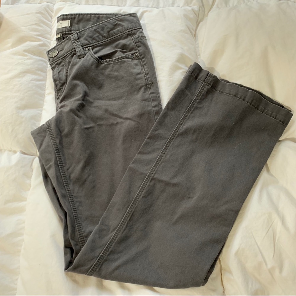 Ann Taylor Loft soft gray pant size 2P